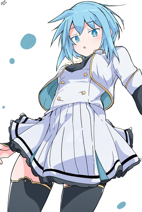 ニーナちゃんのプロム…かわいいからね…交換しようね…( 'ω')(n度目) #アリスギアお絵かき 