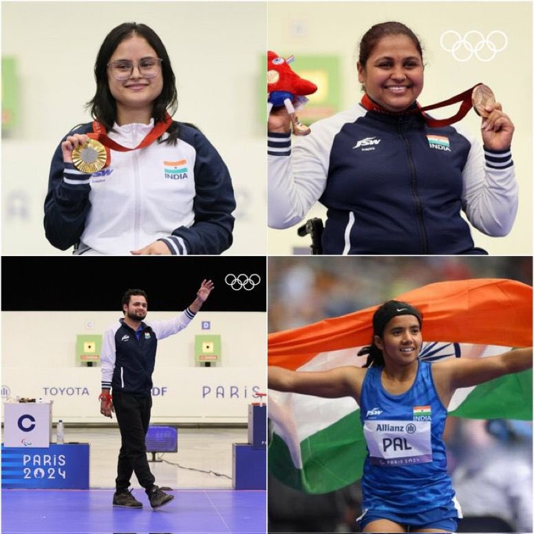 VivekKumar2350's tweet photo. Congratulations to all our champions !! So proud❤️
#Paralympics2024
#ParalympicGames #ParalympicGamesParis2024 https://t.co/reU4VDvlMC