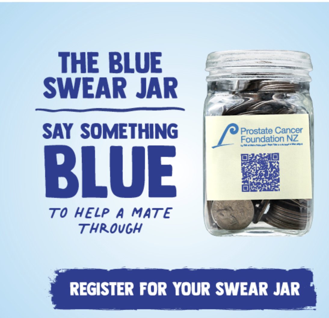 Eddie and I were driving back from football and heard an add for the <a href="/blueseptembernz/">Blue September</a> swear jar on the radio. What a great idea we thought. A good excuse to try and weed out the swearing, or as Eddie thought, he can swear whenever he wants and say "it's for a good cause"