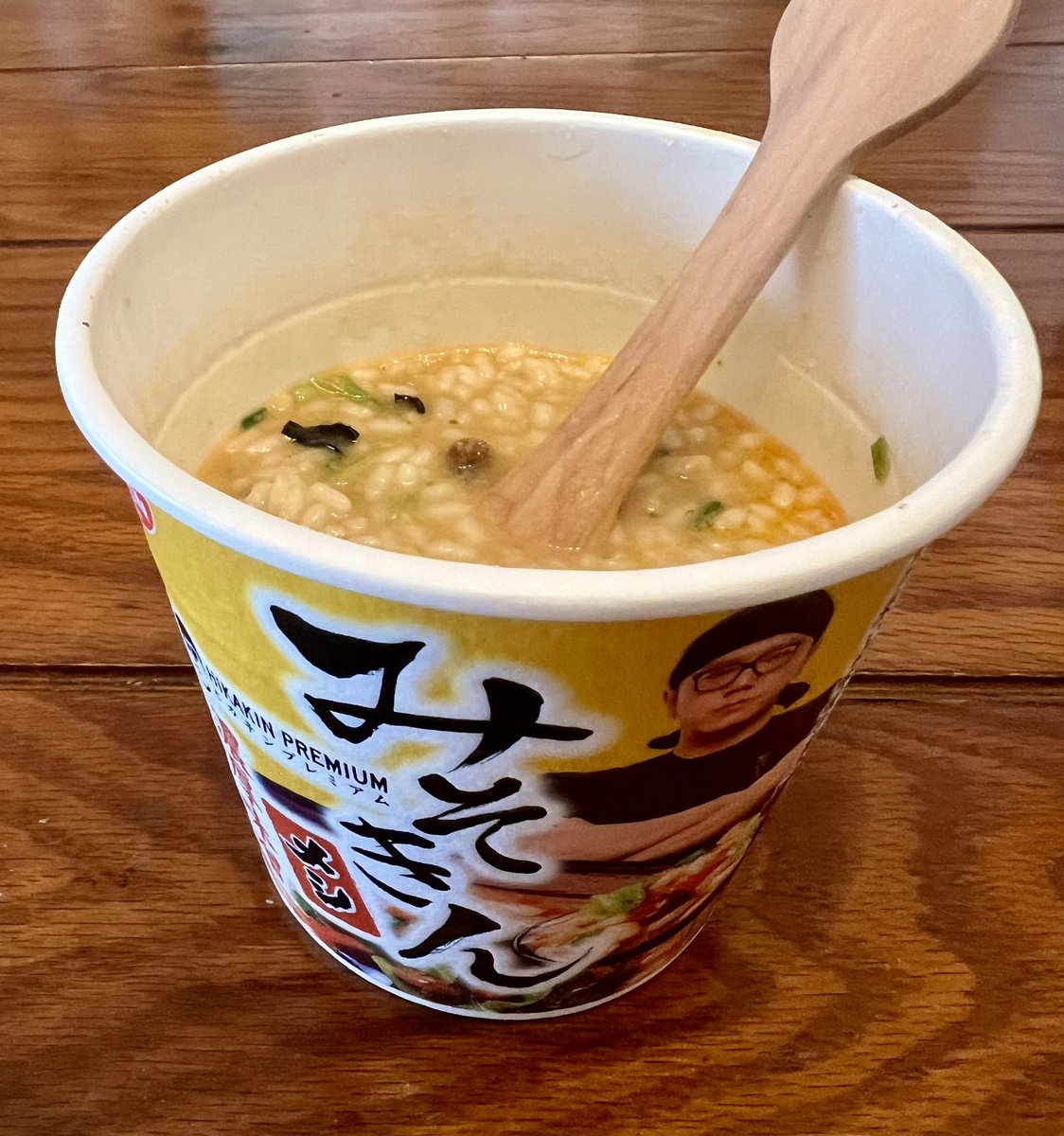 toro1147's tweet photo. ひとつだけ買えたんで食べてみた🍜

#みそきん  #みそきんメシ https://t.co/BYfoEGZcdg
