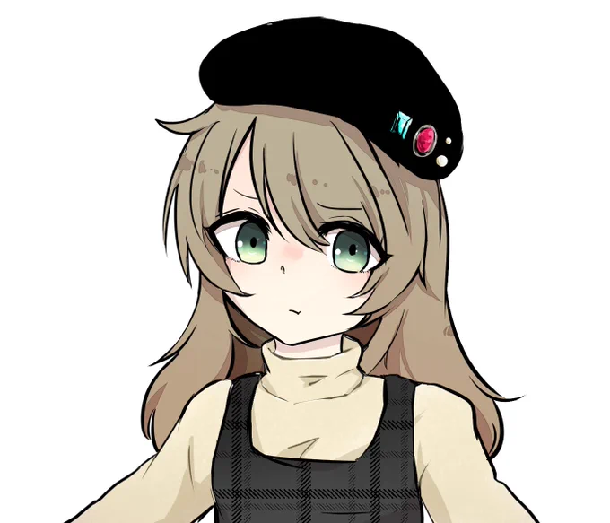 これは過去一顔色の悪い探索者と正反対の幼女の立ち絵 