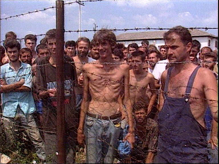 cordeliers's tweet photo. In '92 the US used a single staged photo to persuade the world that Serbia was committing "genocide." In Palestine today photographic evidence of US-supported genocide is ubiquitous, unavoidable, and horrific, while human rights orgs whistle. You can't overestimate the cynicism. https://t.co/k91yAsFq1Y