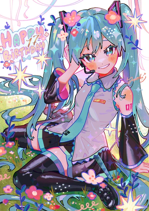 ミクちゃんお誕生日おめでとう!!!#初音ミク誕生祭2024 