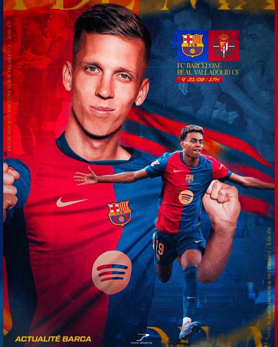 ActualiteBarca's tweet photo. Jour de match

🎨@TMTCfoot https://t.co/e7TccjEswS