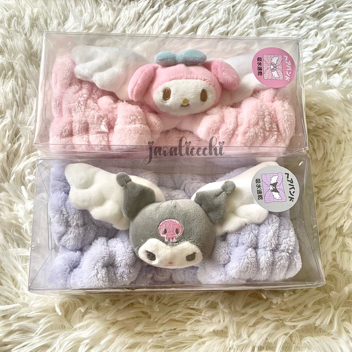 jaoalicechi's tweet photo. ☁️ #อลิซชิพร้อมส่ง ☁️ ‣᛬ ที่คาดผม Sanrio ᛬◂

🍯 อันละ 590฿
🍟 my melody kuromi
🥓 ของแท้จากญี่ปุ่น🇯🇵

📮ส่งฟรี

۰♡۰สั่งซื้อสินค้า เมนชั่น/∂ᴍ

#ตลาดนัดsanrio #ตลาดนัดซานริโอ #กิ๊บsanrio #กิ๊บซานริโอ้ #พรีออเดอร์ญี่ปุ่น #รับหิ้วญี่ปุ่น https://t.co/yaBDybfgca