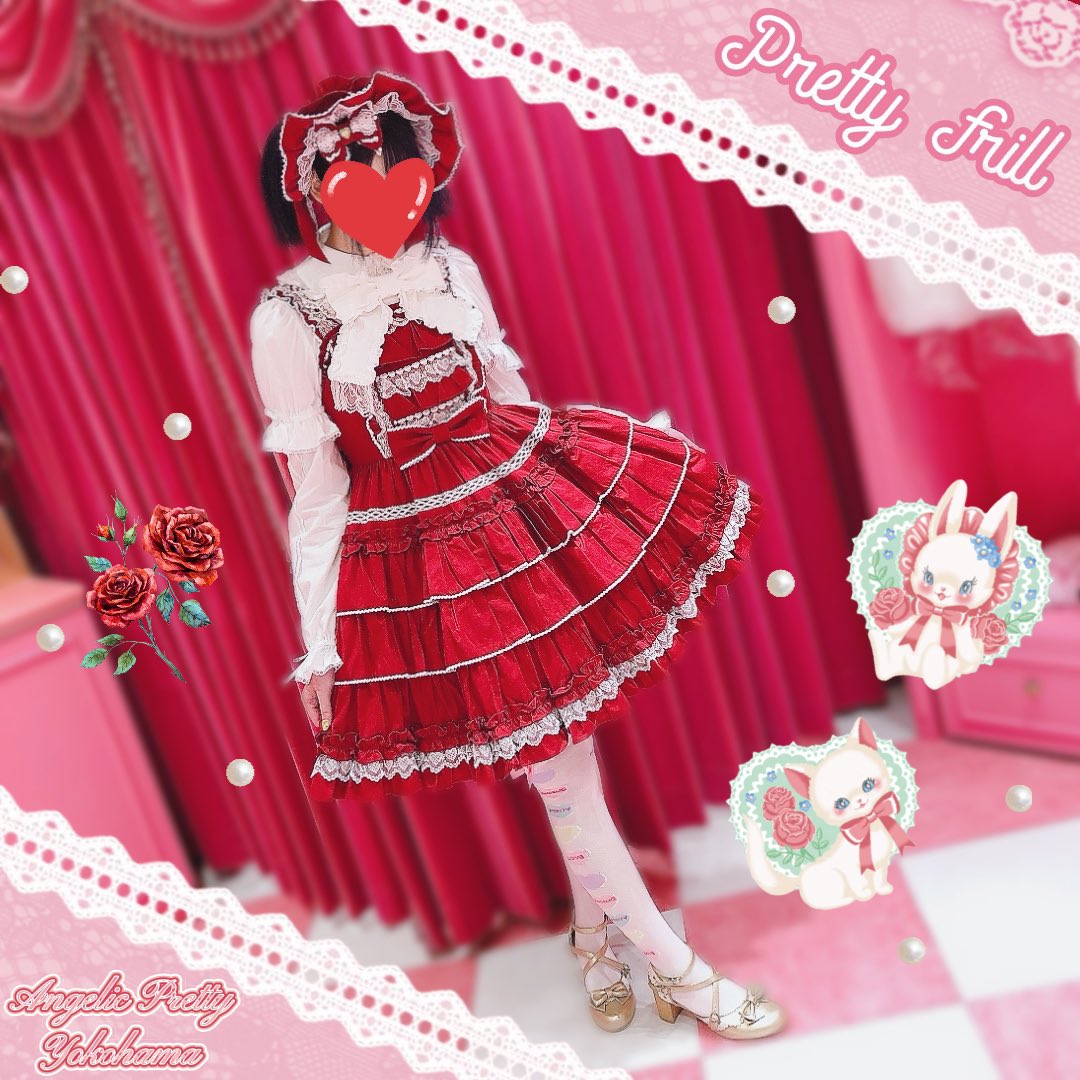 Angelic Pretty シンプルピンタック付け袖ブラウス ホワイト