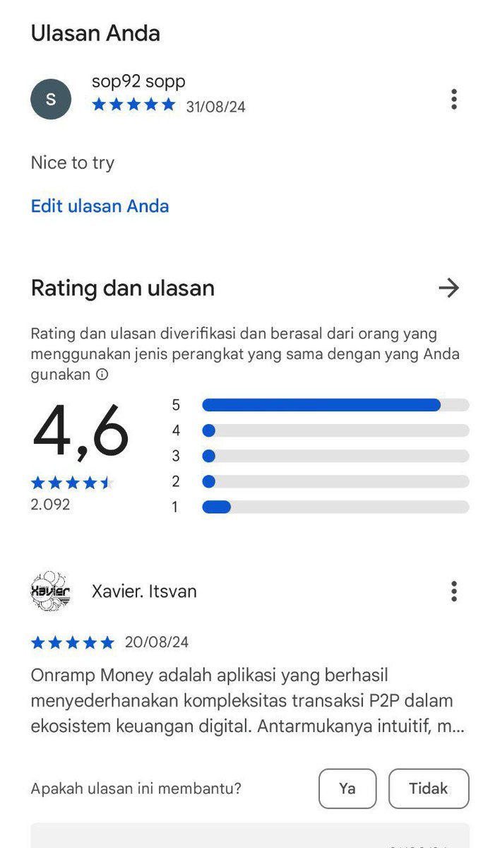 dadvayoo6's tweet photo. @onrampmoney @GooglePlay @Trustpilot Nice to try app

0x7334817fcb492e06945258d15f93f5f7dc15554b

#LoveOnrampApp https://t.co/bjKOrUIHES