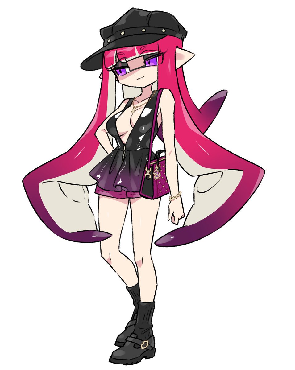 イカガール(スプラトゥーン) ,インクリング 「」|VAZ🐺💙のイラスト