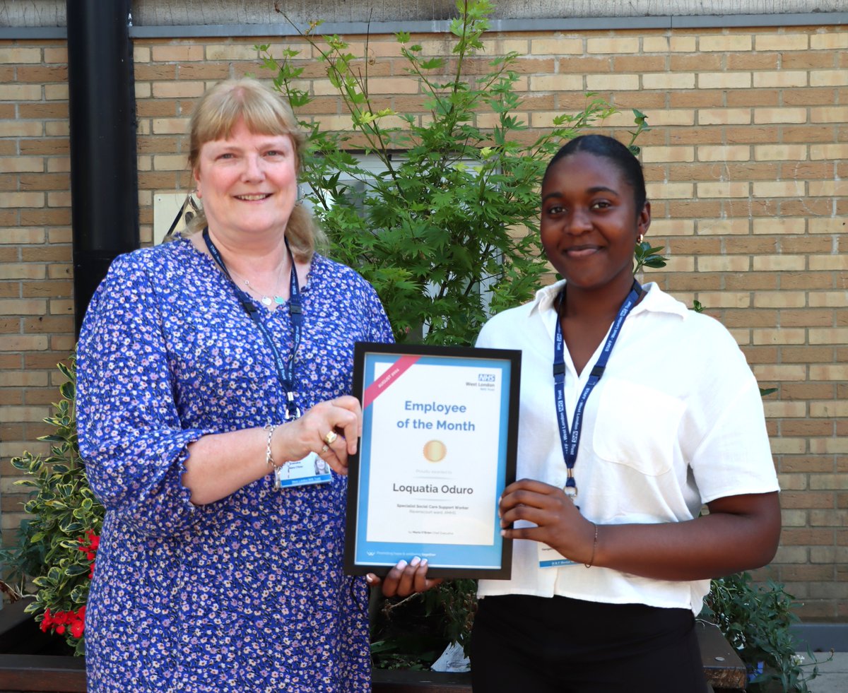 West London NHS Trust tweet media