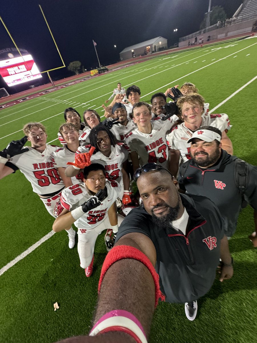 Tonight we went into half trailing 21-0. Talked about it at halftime and reminded them we still had a second half to play. As a team we scored 31 unanswered points for a final of 31-21! #StandOnBusiness #TrenchMob #GoonSquad