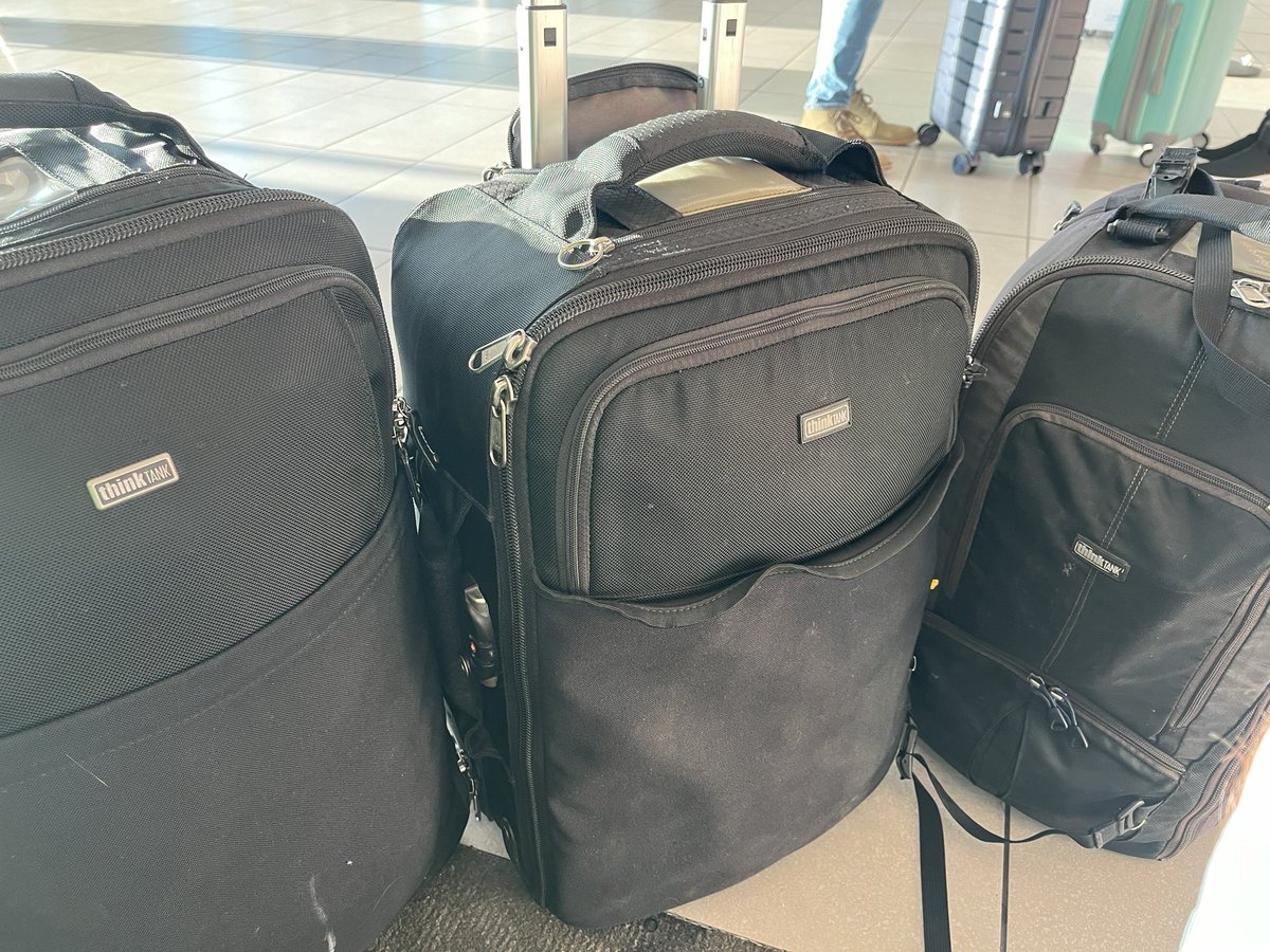 ejlangner's tweet photo. Ready to travel to Ellispark for the biggest rugby match we see every year.   Always trust by packing @thinktankphoto https://t.co/U8nKYfIIfT