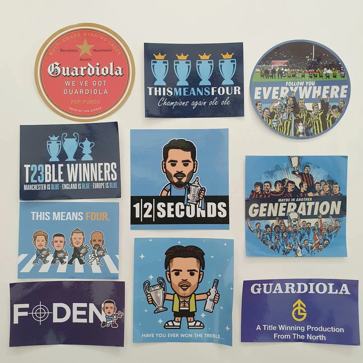 Matchday competition 

Win a set of our new Match day stickers (pack of 100)

Retweet to enter 

If City beat West Ham today we'll give away a pack to a follower who retweets 

Good luck and c'mon City 

Can't wait? Grab your pack here thegingerwigscitygifts.com/city-stickers-…
