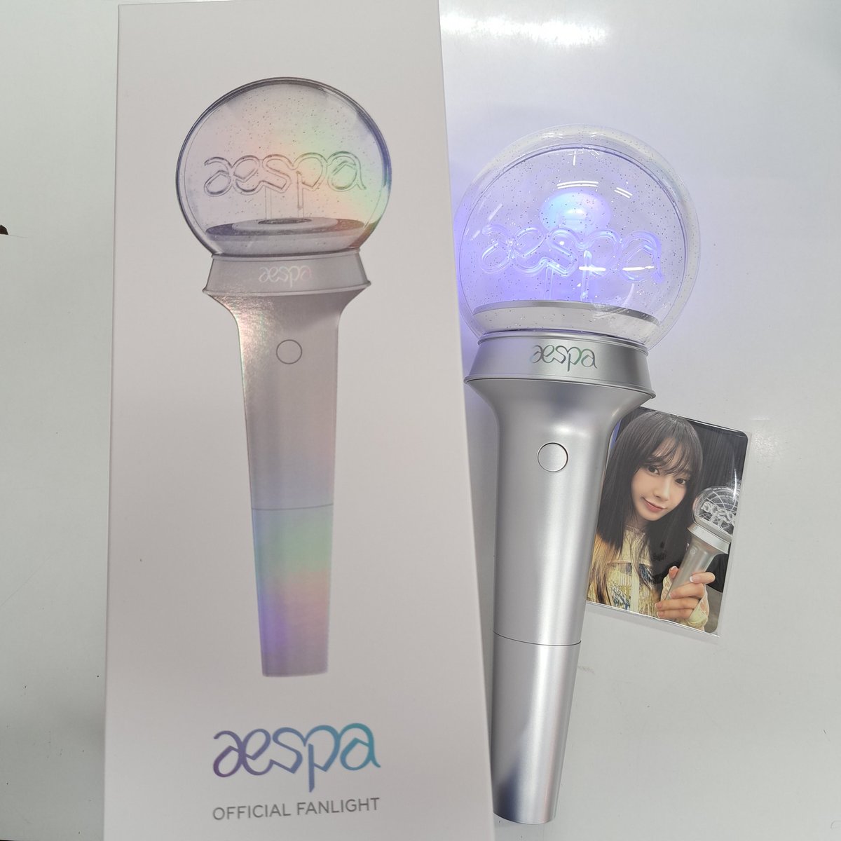 ?aespa? ペンライト入荷しました✨ ランダムのトレカ付きです 