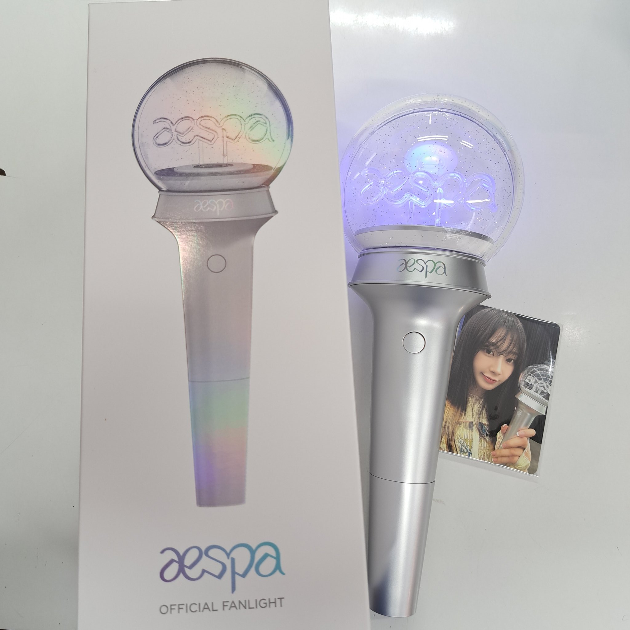 aespa ソウルコン SYNK ペンライト ver.2 【新品未開封】 新品未開封 aespa OFFICIAL FANLIGHT ver.2 aespa ソウルコン SYNK