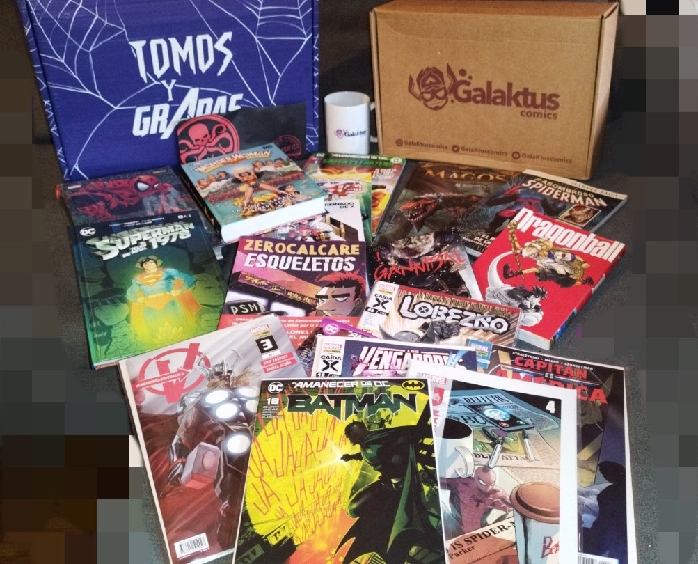 Muchas veces damos por sentado y no agradecemos lo bueno que tenemos.
Yo quiero ser agradecido, porque tanto <a href="/TomosyGrapas/">Tomos y Grapas Cómics</a> como <a href="/GalaktusComics/">GalaKtus Comics</a> son muy grandes en trabajo, trato y dedicación. Hacen de mi amor por el comic algo un aún mejor, aunque mi cartera no opine igual 😁