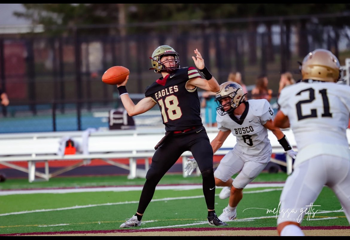 Congrats <a href="/GraysonBradber2/">Grayson Bradberry</a> for moving into 10th all time in TD passes in Columbia City history! #EMAE #WeAreCC
