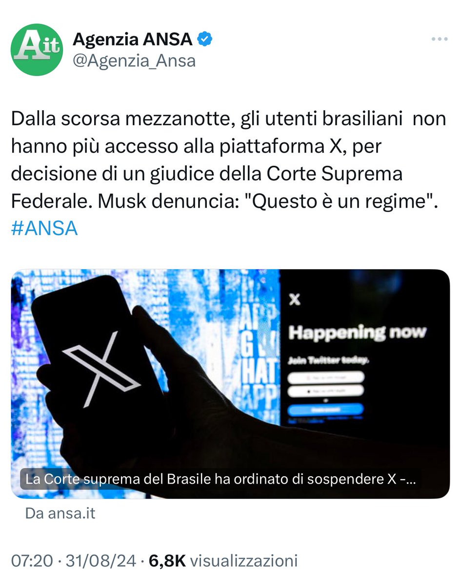 fratotolo2's tweet photo. Tutti zitti i fan italiani di Lula? 
#ElonMusk https://t.co/xa8gTDiZs6