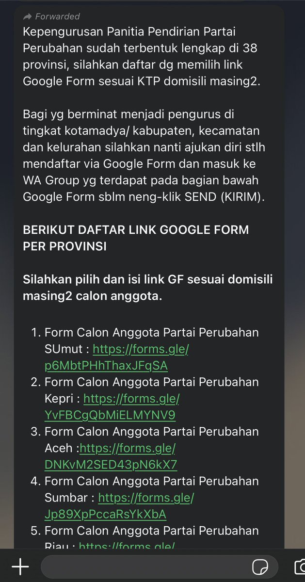 HaveAnEyesDay's tweet photo. ❗️Teman-teman, mohon untuk tetap berhati-hati.❗️

Hingga saat ini, belum ada formulir/edaran resmi dari tim Pak Anies mengenai perekrutan untuk pendirian ormas/partai. Jangan mudah percaya pada pesan yang meminta data pribadi seperti KTP dan NIK, bisa jadi penipuan atau hoax. https://t.co/W8aRI42wOj
