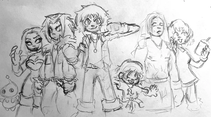 how id imagine the sonic cast as humans (wip) 