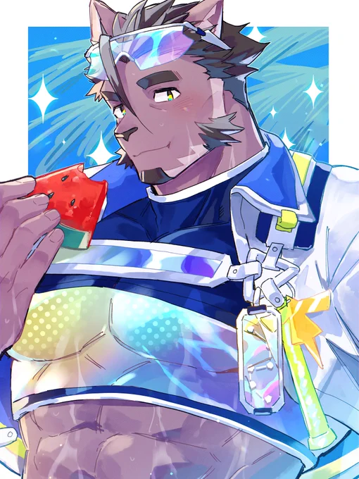 「君もどう?食べさせてあげようか」(ツネ……ロクセイ) 