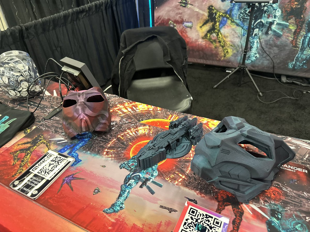 astrocommand's tweet image. Made a lot of new friends at PAX 2024 today! I look forward to seeing more of you on day two! Swing by my booth and you may see 👀something new. ⚔️