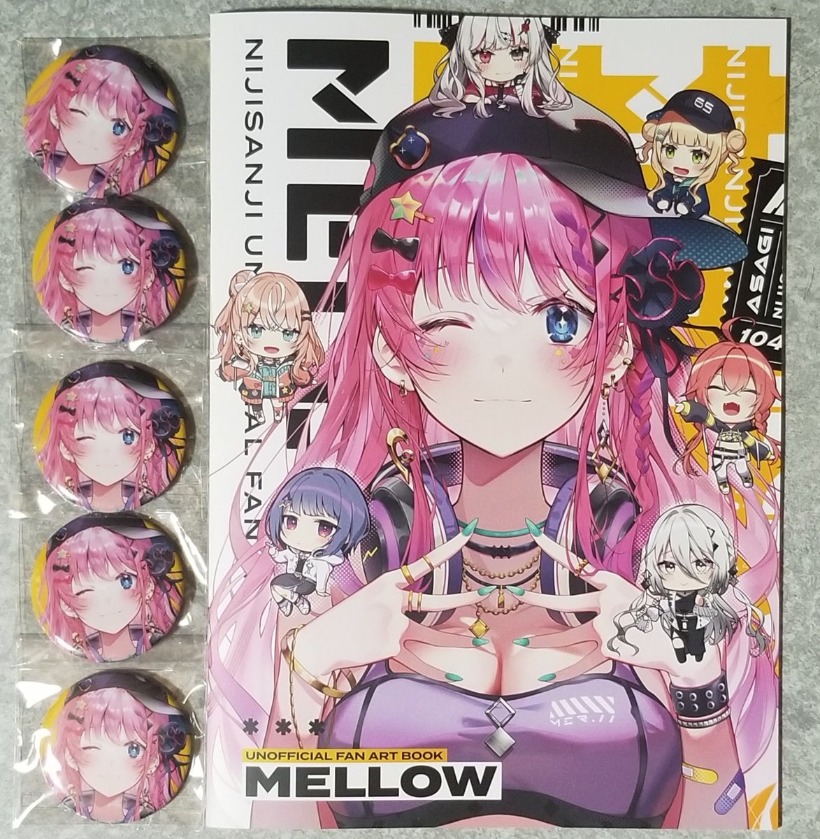Lumi_2434's tweet photo. アサギママの缶バ届きました!
報告タイミング逃したので新刊も無事届いてましたよーと!
#_AliceCoco https://t.co/RtfkWdupzm