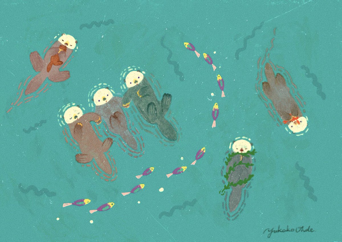 「#私の個性はきっと誰かにささる主に生き物の絵を描いています。 」|おおでゆかこ - イラストレーター 絵本作家のイラスト