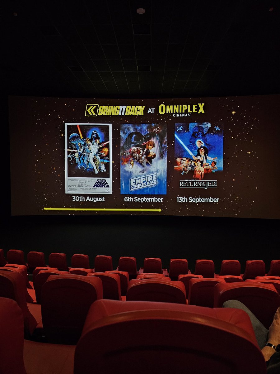 My wife &amp; I watched A New Hope in our local cinema last night, and  thanks to <a href="/blast_points/">Blast Points</a>, I found myself listening intently to the sound effects, to Peter Cushing's rolled Rs, and even Obi-Wan pointing out the accuracy of the blast points to Luke hit differently 😁 Thanks guys