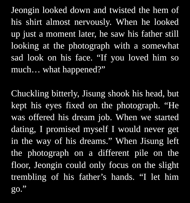 PapperShadowsAr's tweet photo. I haven't been around here for a while, but I've been working on a new fic! I'm currently on 30k words although I don't know how long it will be or how long will it take me to finish it.

A couple of wips for you 🤲 (not consecutive btw, talk happen between the screenshots) https://t.co/mXIQhDGBQn