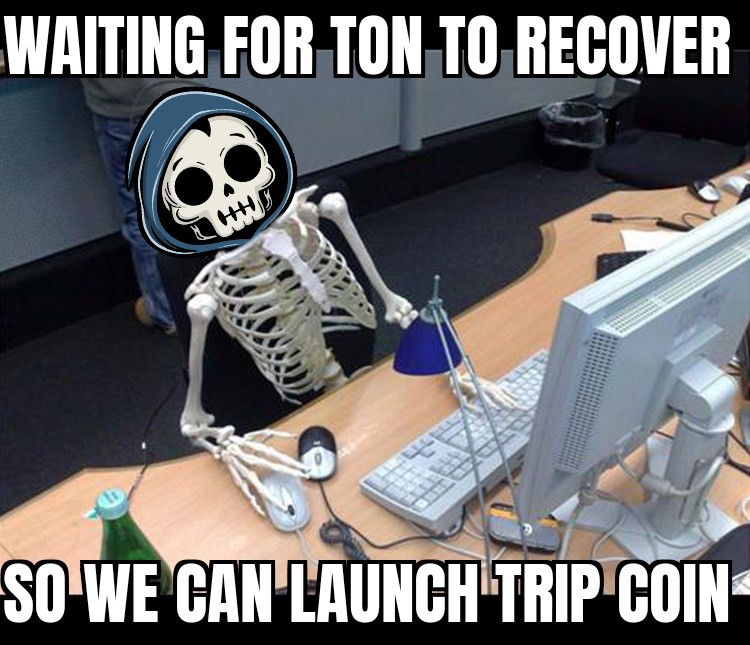 Come on $TON do something <a href="/ton_blockchain/">TON 💎</a>
#Tripcoin #Reaper #memecoin #ton