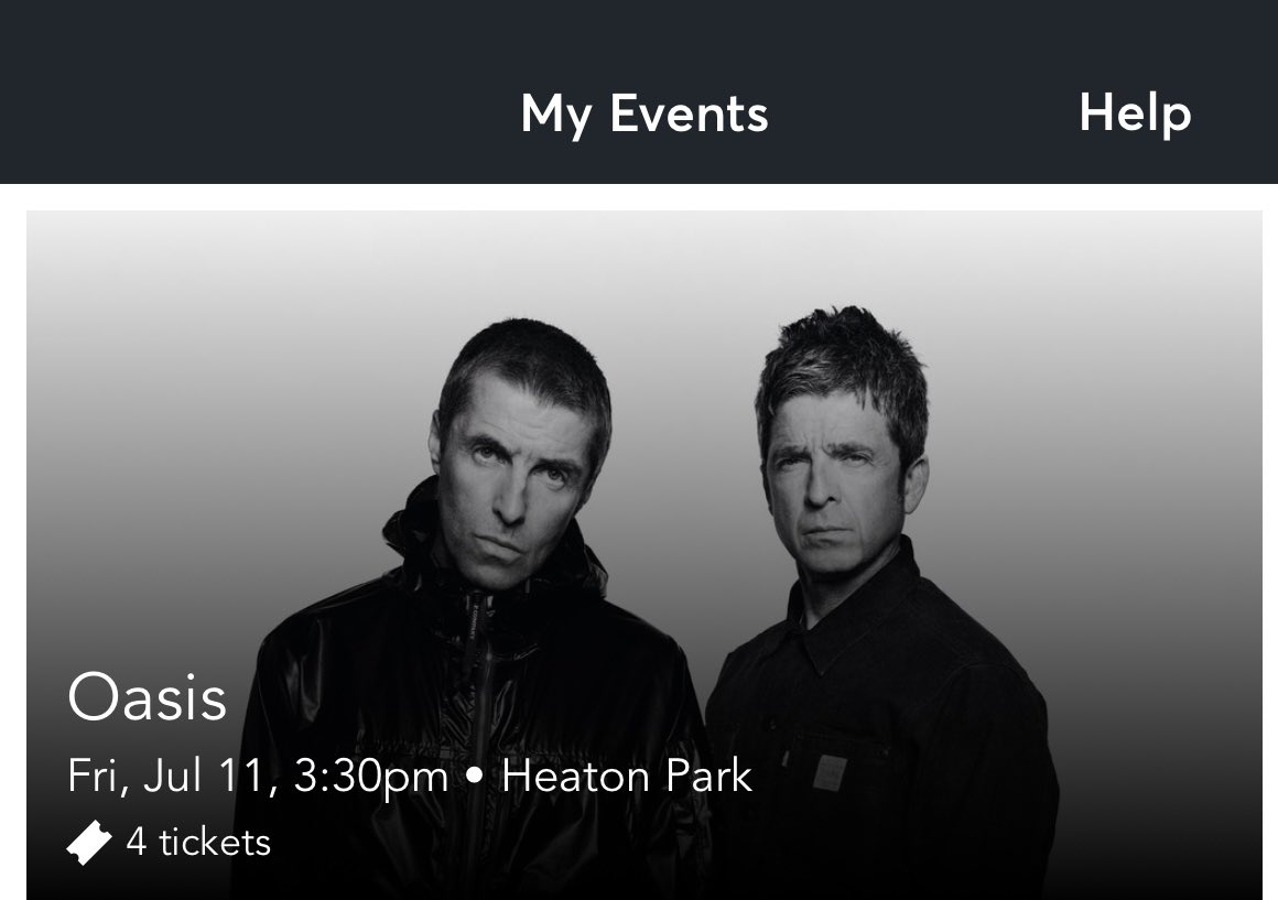 kld934's tweet image. Ridiculously lucky to be successful in the presale ballot last night. Night 1 at Manchester! Roll on next year. Fingers crossed for fans in the general sale today!