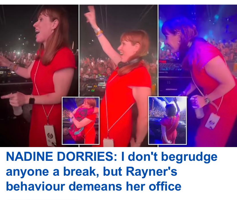 From a woman who gave an interview in the parliament lobby while visibly drunk out of her skull!