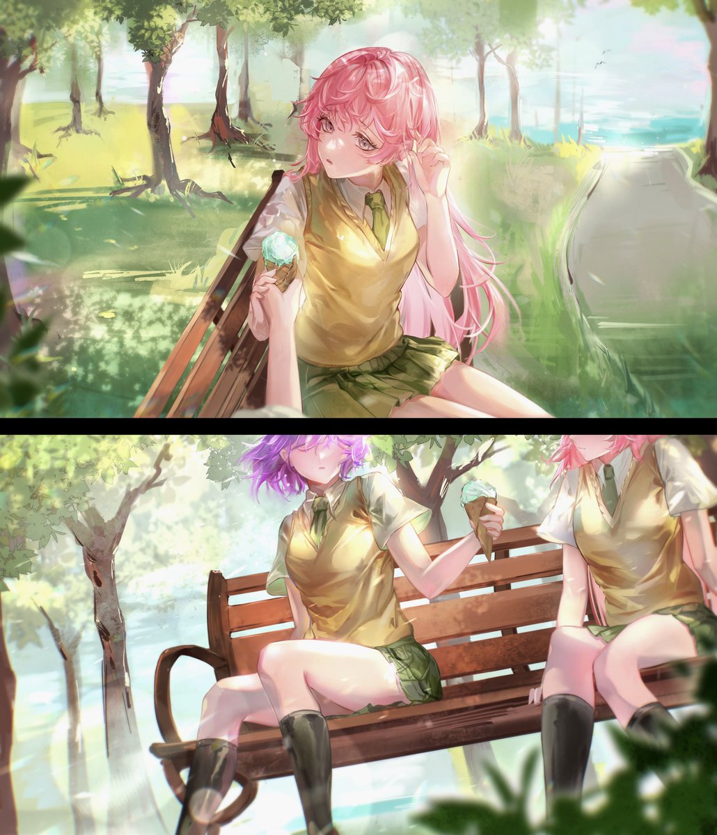 冰淇淋要化啦
#mygo #爱燈