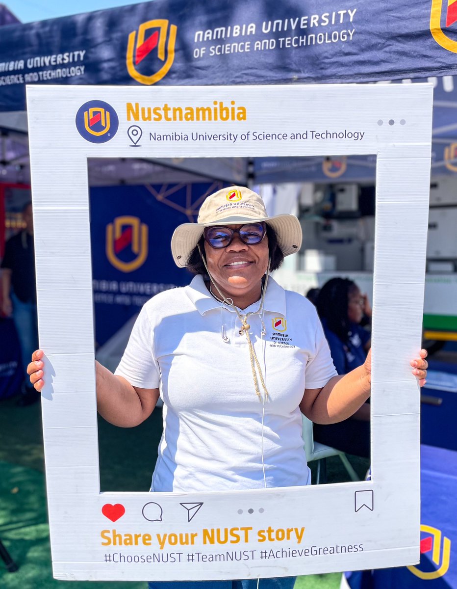 NUSTFM's tweet photo. Join us for one more day of fun and learning at #OngwedivaAnnualTradeFair2024 at the @NUST_Namibia exhibition stand inside the Queens Hall as well as at our outside stand.

#ChooseNUST #nustatoatf24 https://t.co/PStuRa5mpH