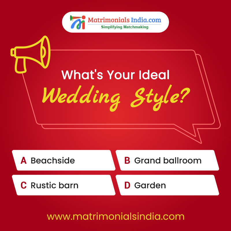 OnlineMATRIMONY's tweet photo. Planning your dream wedding? We want to know which setting makes your heart skip a beat! 💍✨
Vote below and let us know where you'd say "I do!" 💕👇
#WeddingStyle #DreamWedding #WeddingPoll #WeddingPlanning #Matrimonialsindia #NRIWedding https://t.co/O6fgVDKRus