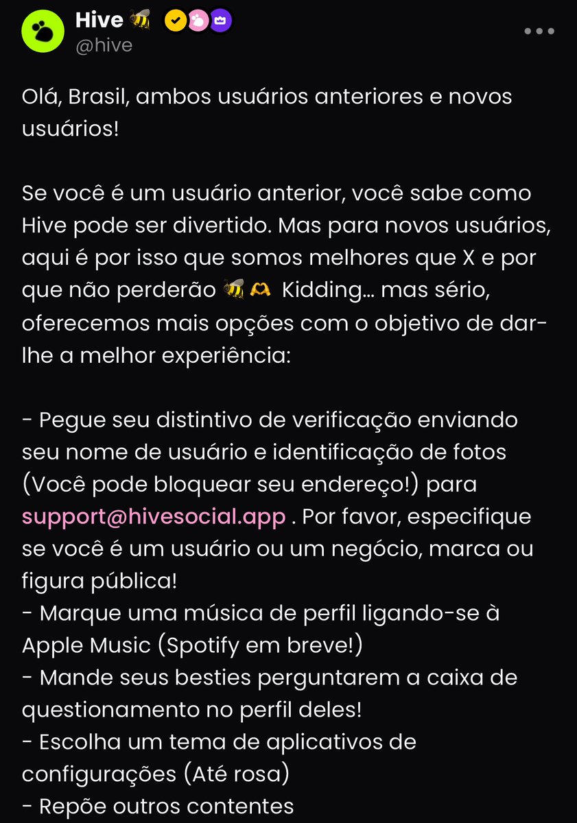 TheHIVE_Social's tweet photo. Seeing all the excited Hive posts from Brazil users makes my heart full🥹🌈🐝🫶💕 https://t.co/exmlVKWOHD