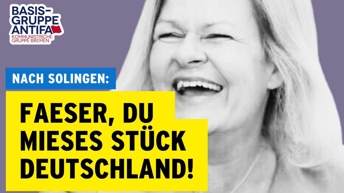 Was sind die Gründe für den #Terror von #Solingen? Für die Politik scheint die Sache klar: „#Migranten und #Messer“ sind das Problem. Die Tat wird genutzt, (1/9)