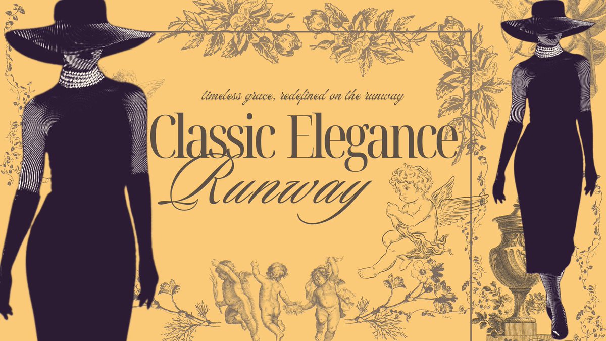 ㅤ
ㅤㅤ
ㅤㅤ    ꧁༺༽ 𝓔𝓬𝓱𝓸𝓮𝓼 𝓸𝓯 𝓣𝓱𝓮 𝓟𝓪𝓼𝓽 ༼༻꧂

   𝐑𝐔𝐍𝐖𝐀𝐘 𝐒𝐇𝐎𝐖 – 𝐂𝐋𝐀𝐒𝐒𝐈𝐂 𝐄𝐋𝐄𝐆𝐀𝐍𝐂𝐄
   Embodies        timeless       beauty        and
   sophistication. 
   #EchoesofRetro

ㅤㅤㅤ