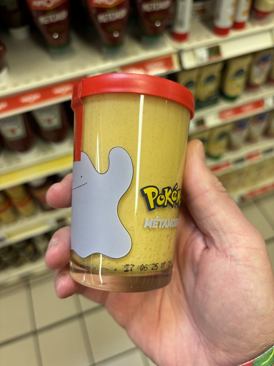 jacobbizley's tweet photo. Last day of our France holiday. Copped the ditto Dijon mustard. 🔥 https://t.co/X7EjJTa7aH