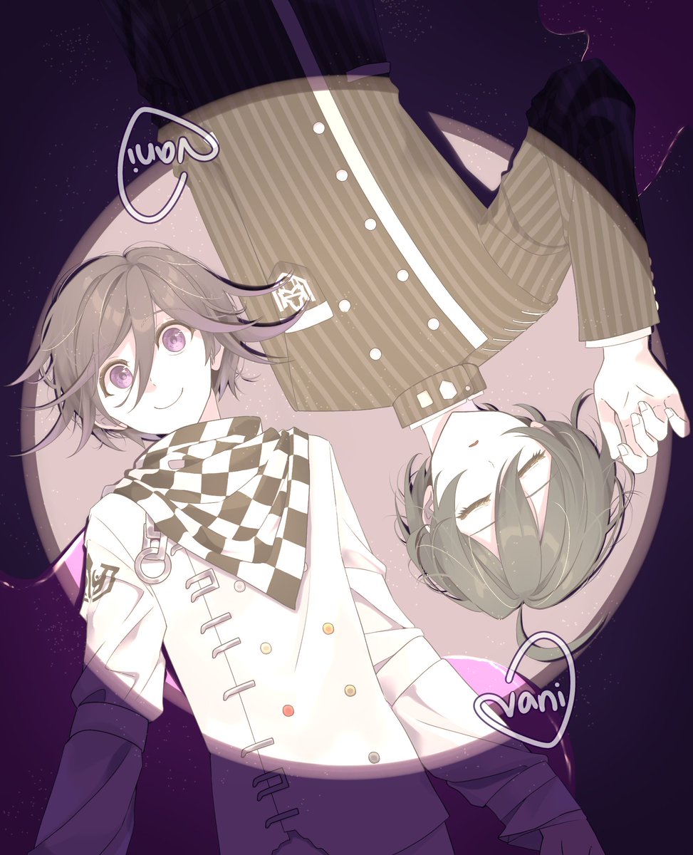 saraki_sb's tweet photo. please dont unfollow i just needed to get this out of my system i missed them 💀

#ダンガンロンパ #ダンガンロンパv3 #danganronpa #danganronpav3 #shuichisaihara #kokichioma https://t.co/4DF4upzmoj