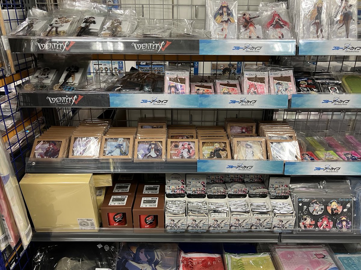 グッズ販売情報】 『#ブルーアーカイブ』 関連の各種グッズが2階