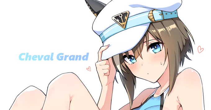 これは画質いいだけの競泳シュヴァルちゃん 