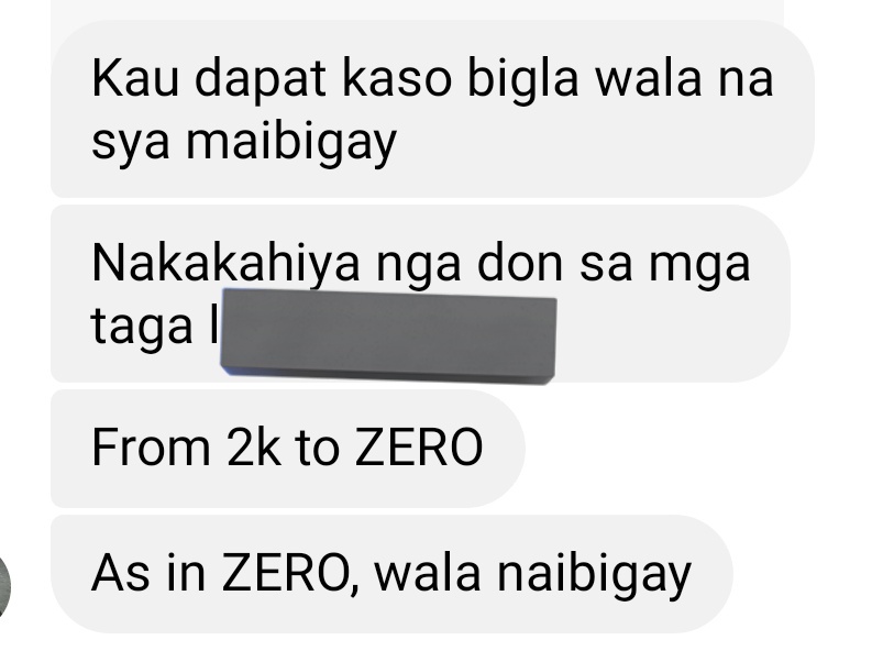 emgestacio's tweet photo. Letche di makapagbayad ng utang kapag naniningil na abusado.
Kupal talaga https://t.co/WzSDqzNcpz