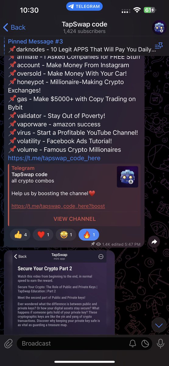 tapswap_codes's tweet photo. want all tapswap codes?!✅

click here😉👇

https://t.co/XUH3thgLl8 https://t.co/DtqbJS8gCi
