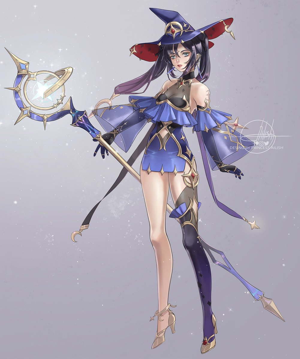 Happy birthday, Mona 🌙✨
#原神 #GenshinImpact