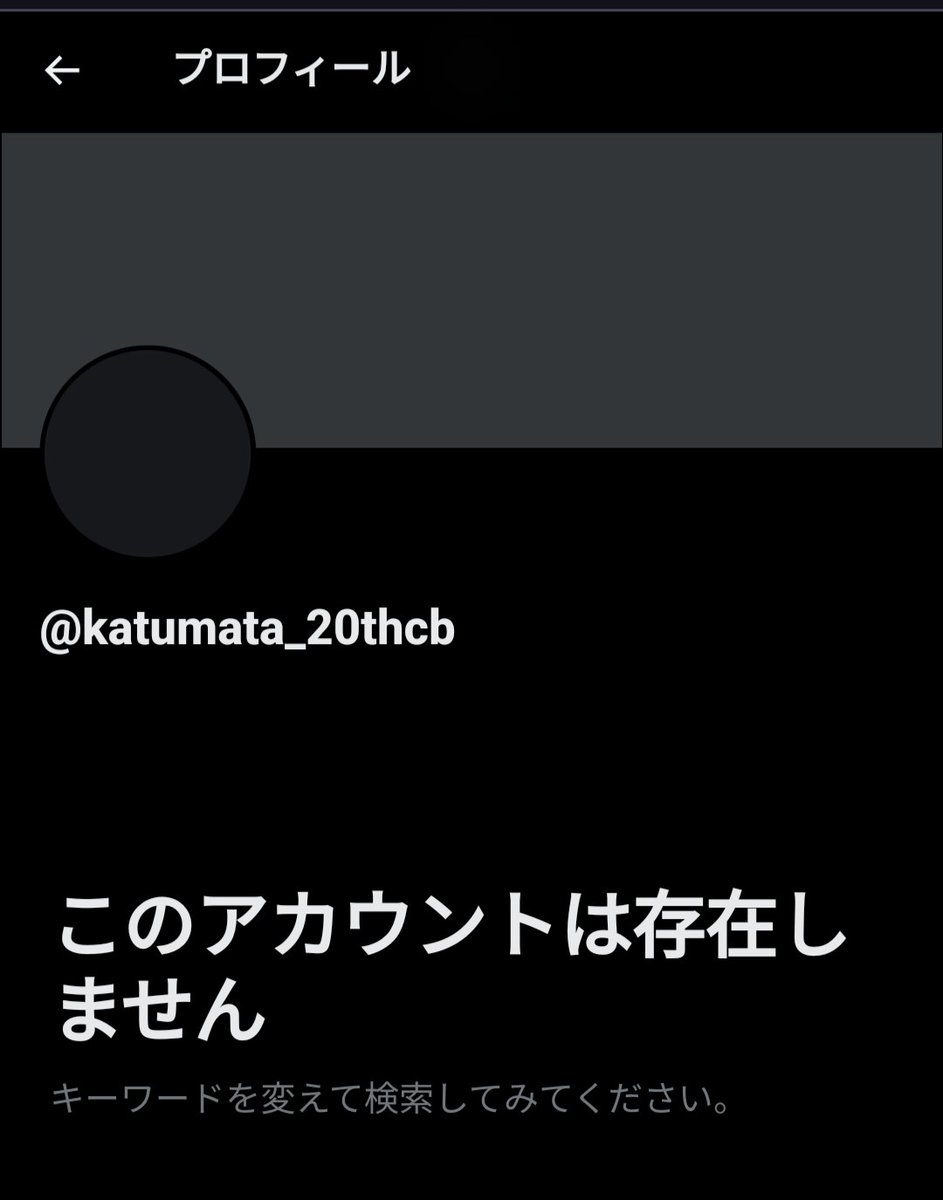 名前、アイコン、プロフ、ID
コロコロ変えるとこうなります
自爆おつこれ