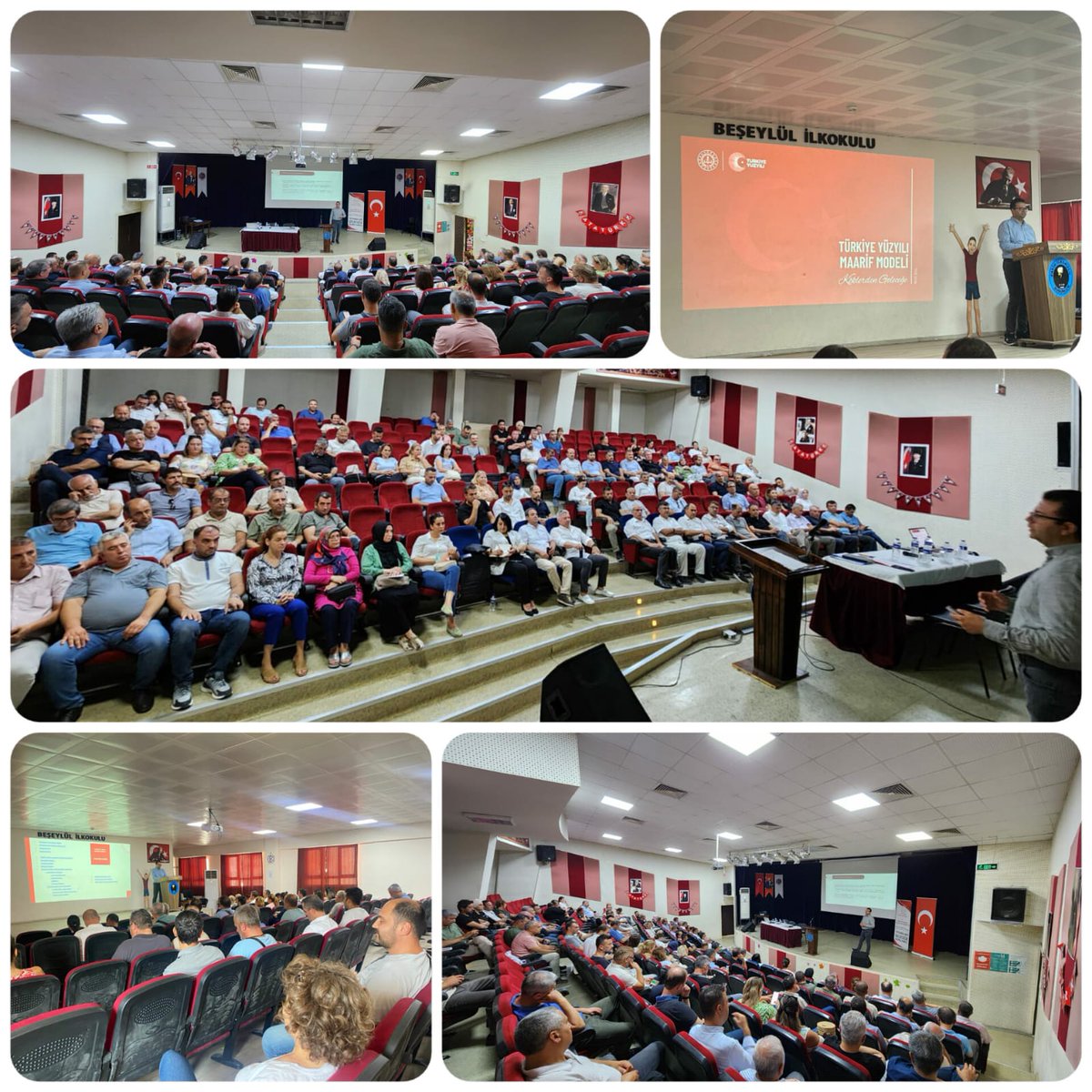 Balıkesir Öğretmenevi'nde göreve yeni başlayan okul yöneticileriyle, ardından İvrindi, Susurluk ve Karesi'de görev yapan okul yöneticileriyle yeni program üzerine konuştuk.