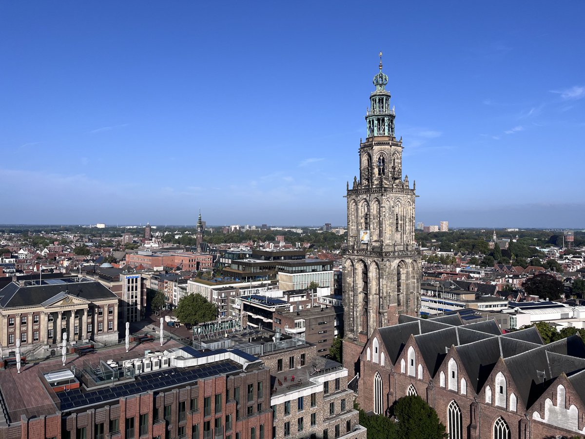 Groningen zaterdagochtend.