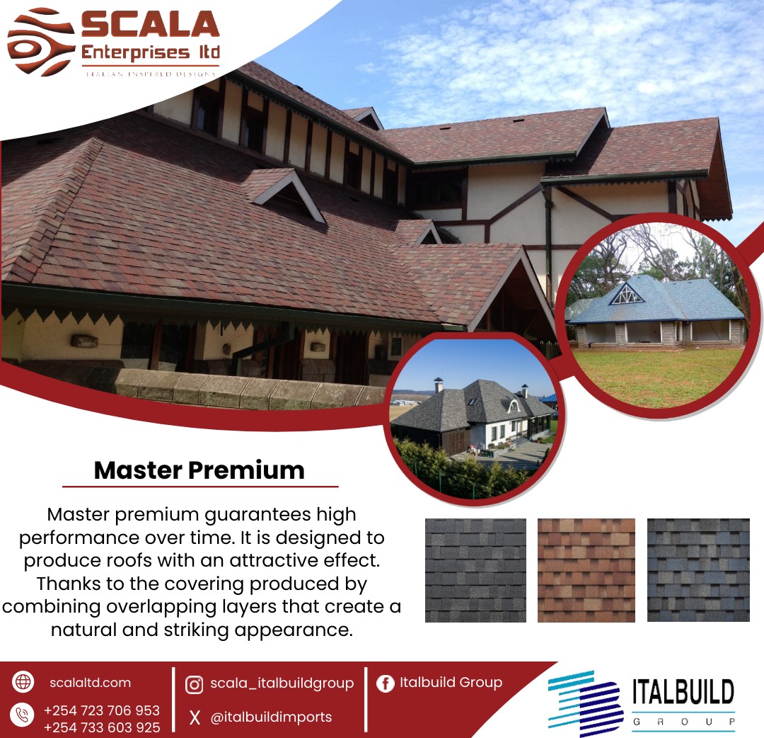 Are you looking for a roof cover?

Then master premium should be one of your considerations. Master Premium is an innovation that increasingly withstands adverse weather conditions, and offers additional value to customers.
For more information:
Website: scalaltd.com/roofing-and-wa…