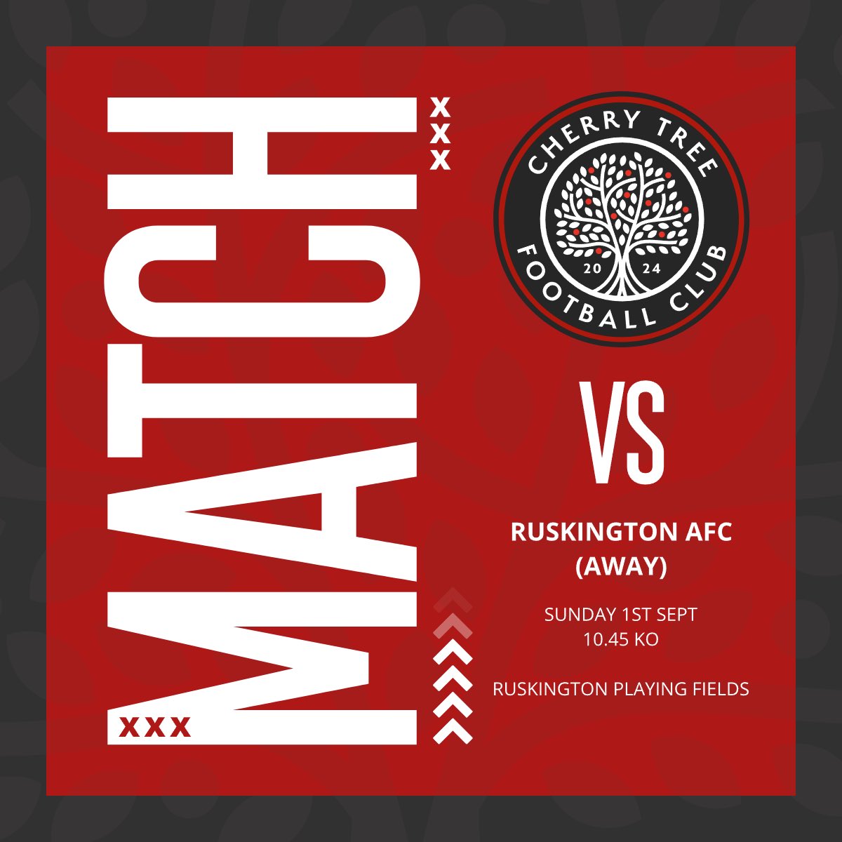 cherrytreefc_'s tweet image. Here it is, our first league game tomorrow 🔴⚫️